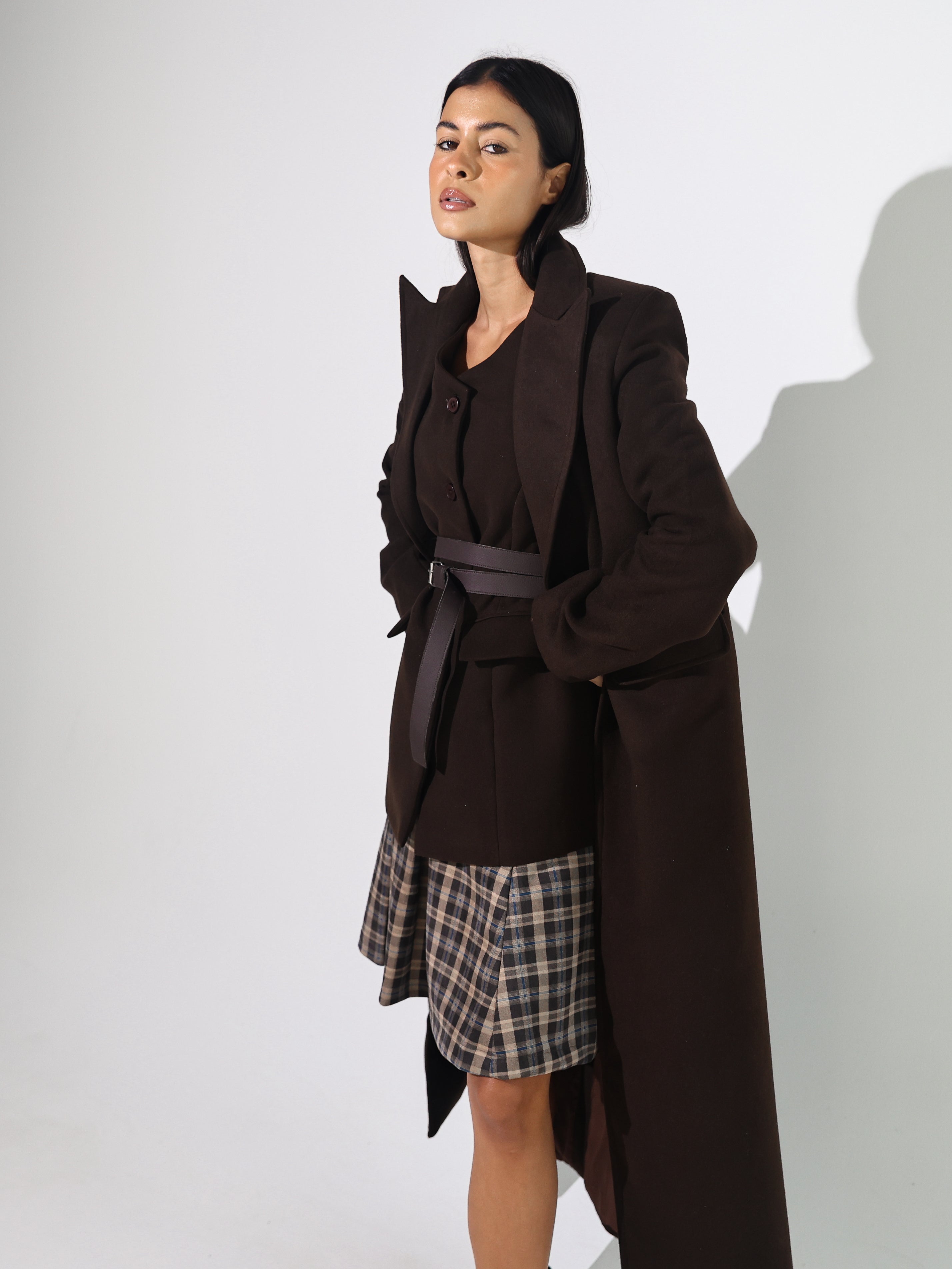 Amara Coat - Brown