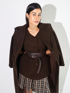 Amara Coat - Brown