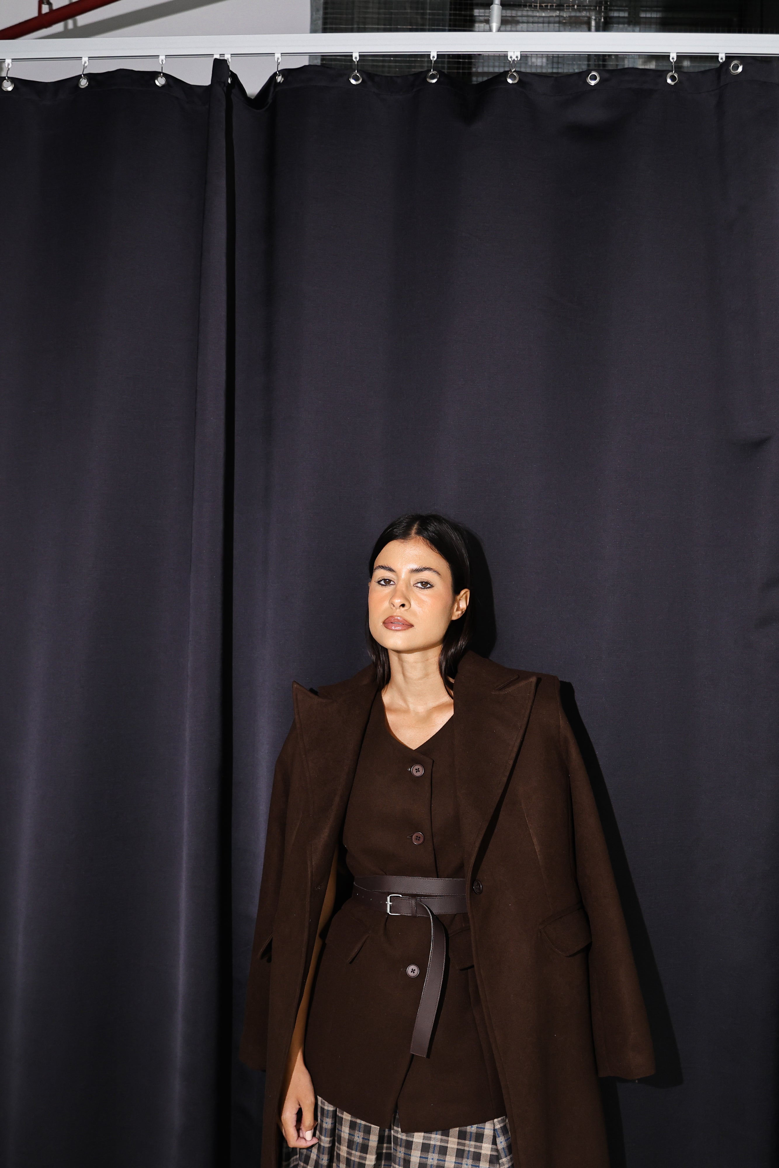 Amara Coat - Brown